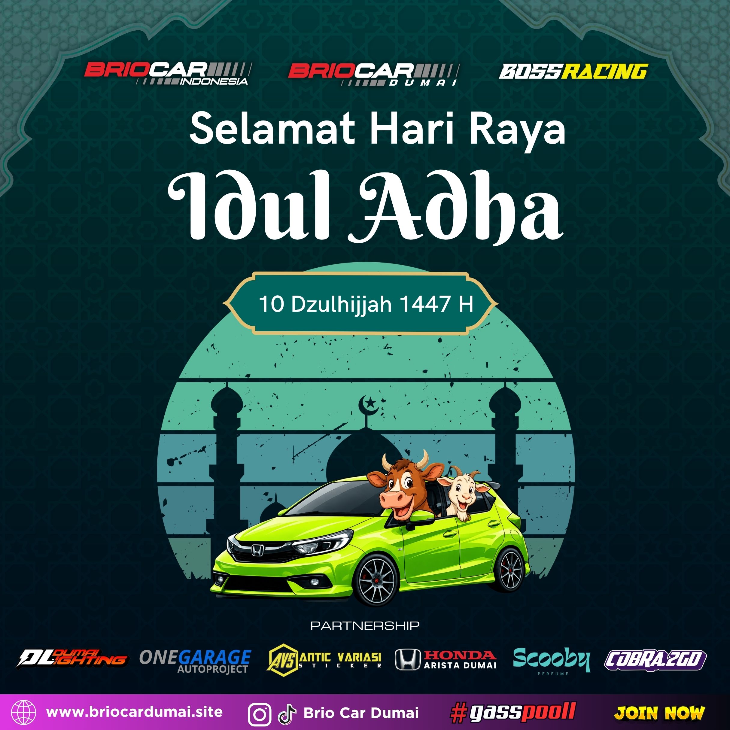 Flyer Kegiatan Brio Car Dumai