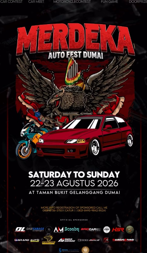 Flyer Kegiatan Brio Car Dumai